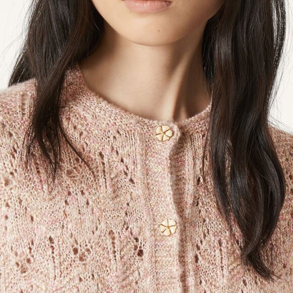 Loro Piana Verbania Linen, Silk, and Cashmere Cardigan Sweater - Picture 3 of 10